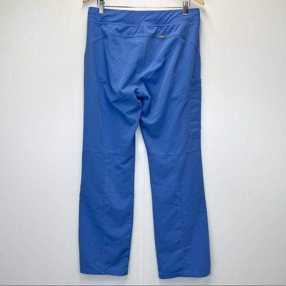 FIGS Kade Cargo Scrub Pants Ceil Blue - Picture 8 of 11